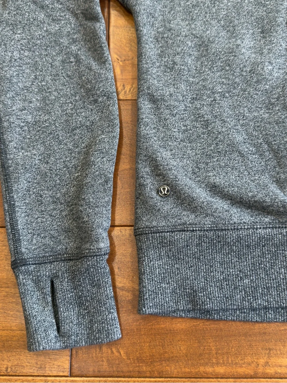 Lululemon Scuba Oversized Funnel Neck Full Zip Jacket Grey Heathered Size S